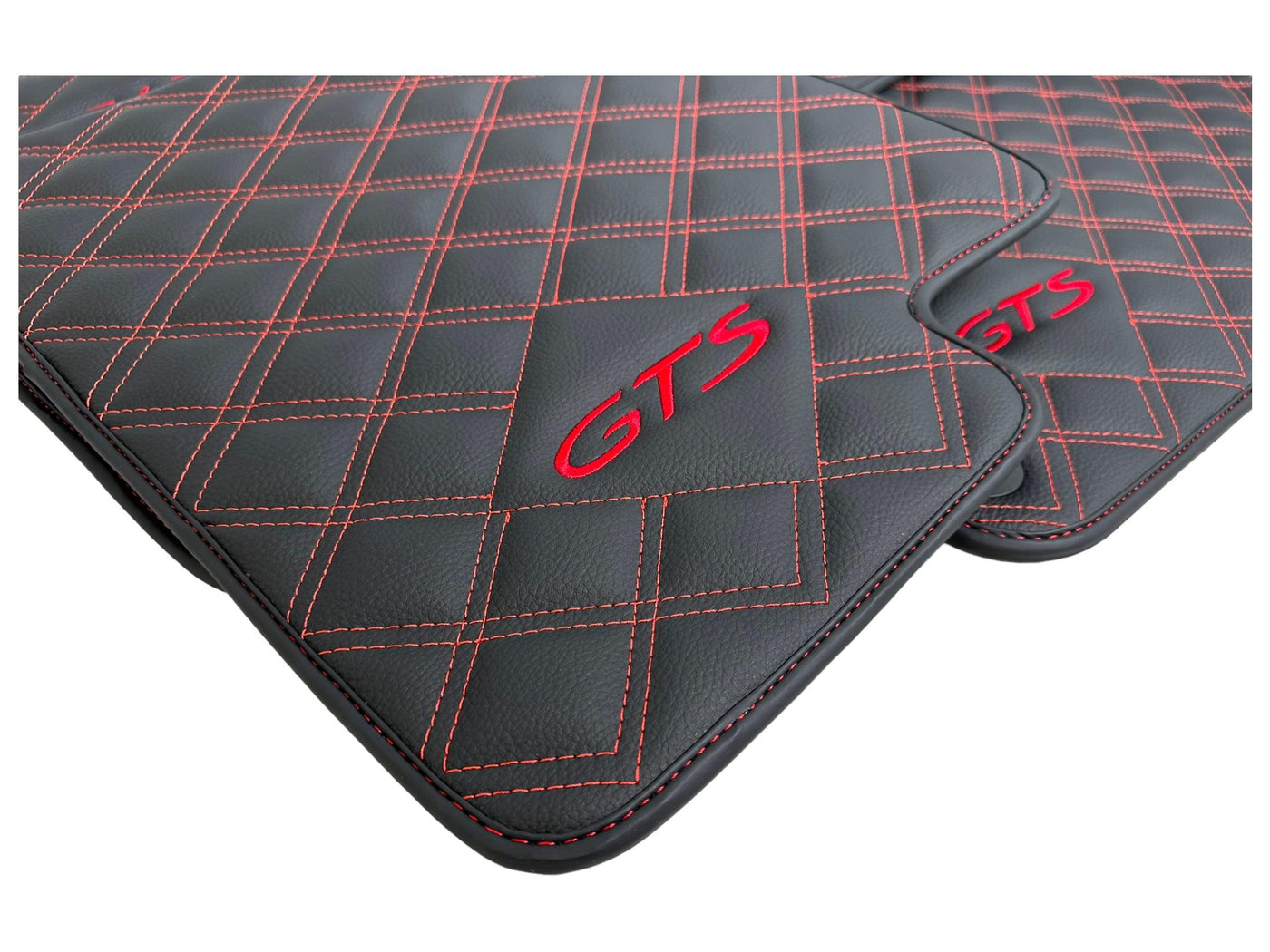 Leather Floor Mats for Porsche Panamera (2009-2016) - AutoWin