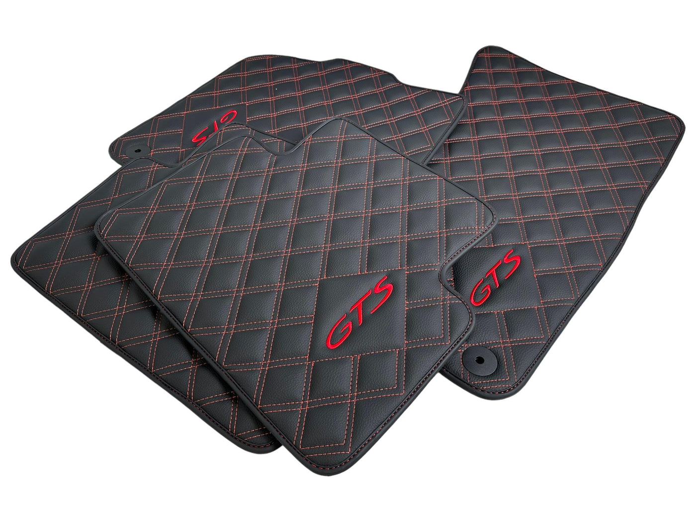 Leather Floor Mats for Porsche Panamera (2009-2016) - AutoWin