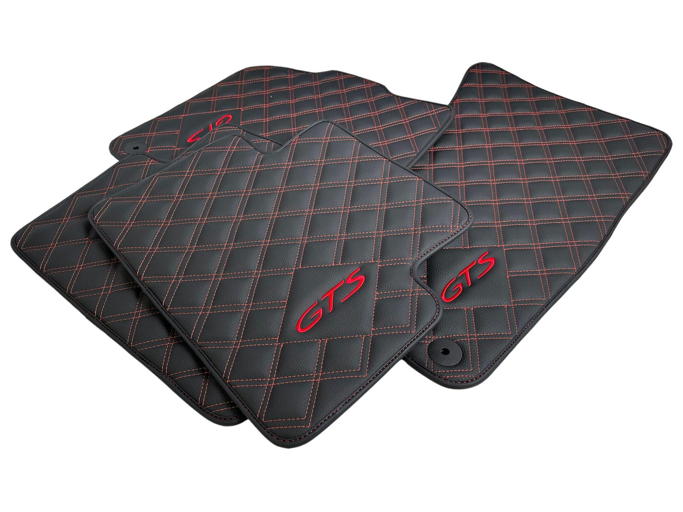 Leather Floor Mats for Porsche Panamera (2009-2016) - AutoWin