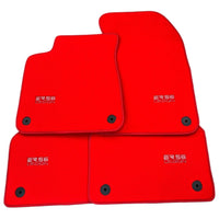 Red Floor Mats for Audi A5 - 8TA Sportback (2009-2017) | ER56 Design - AutoWin