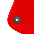 Red Floor Mats For Bentley Mulsanne (2010-2020) with Alcantara Leather - AutoWin