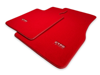 Red Floor Mats For BMW 8 Series G14 - ER56 Design Brand - AutoWin