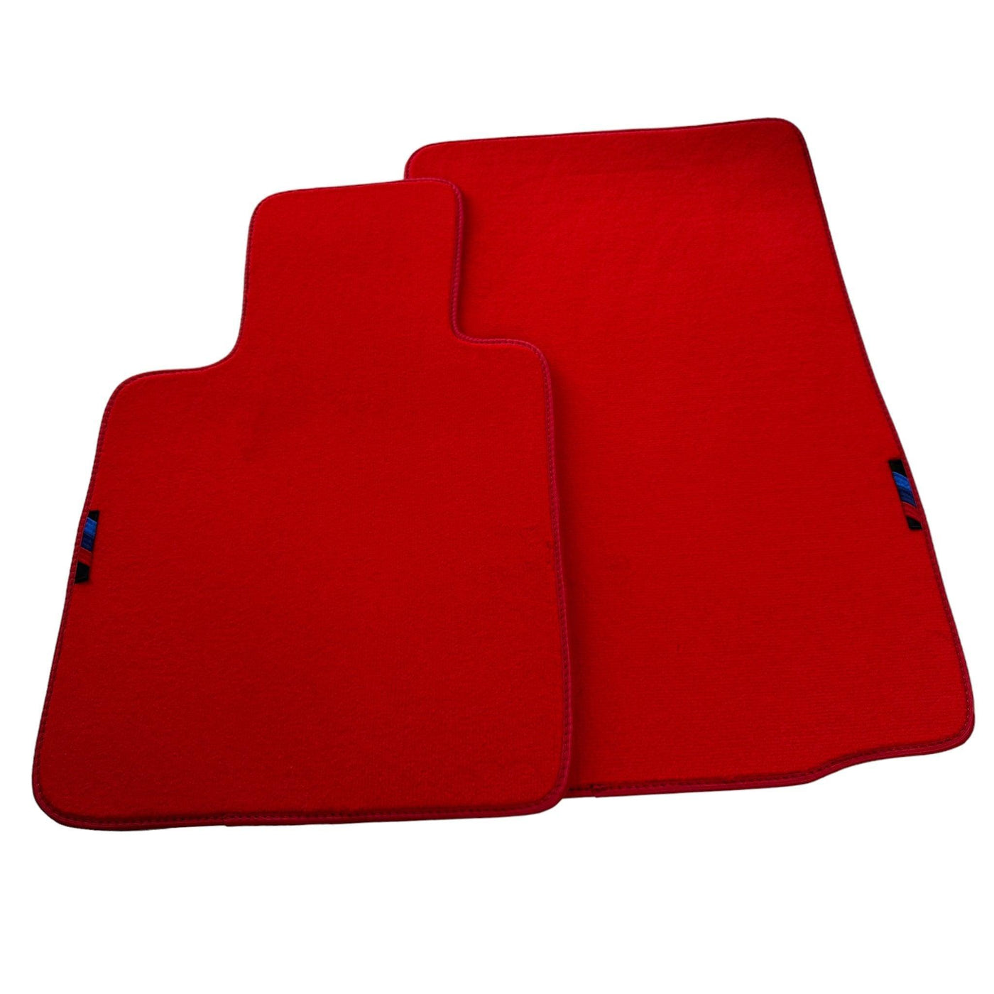 Red Floor Mats For BMW Z4 Series E85 Convertible (2003-2008) With M Package AutoWin Brand - AutoWin