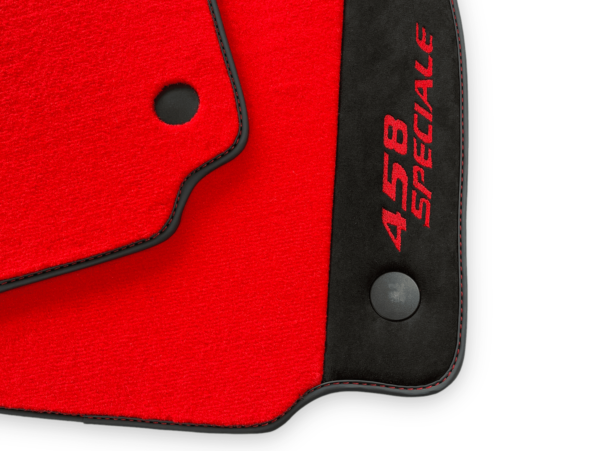 Red Floor Mats For Ferrari 458 Speciale 2012-2015 - AutoWin