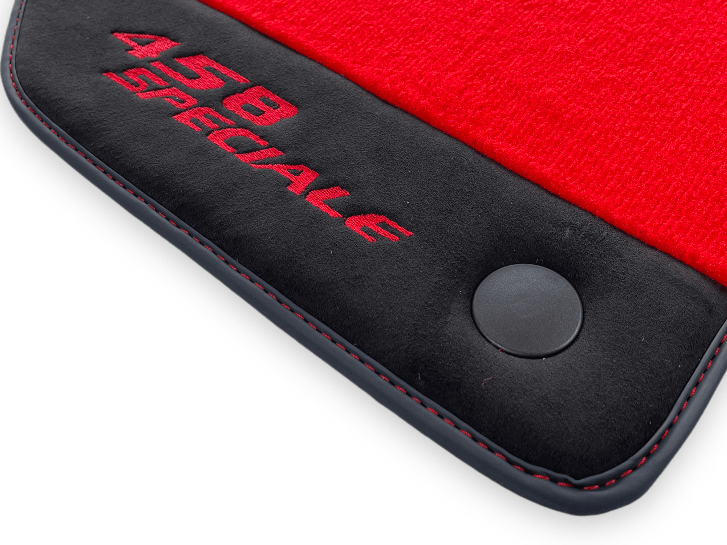 Red Floor Mats For Ferrari 458 Speciale 2012-2015 - AutoWin
