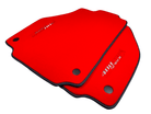 Red Floor Mats For Ferrari 488 Pista Spider 2015-2022 - AutoWin