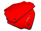 Red Floor Mats For Ferrari 488 Pista Spider 2015-2022 - AutoWin