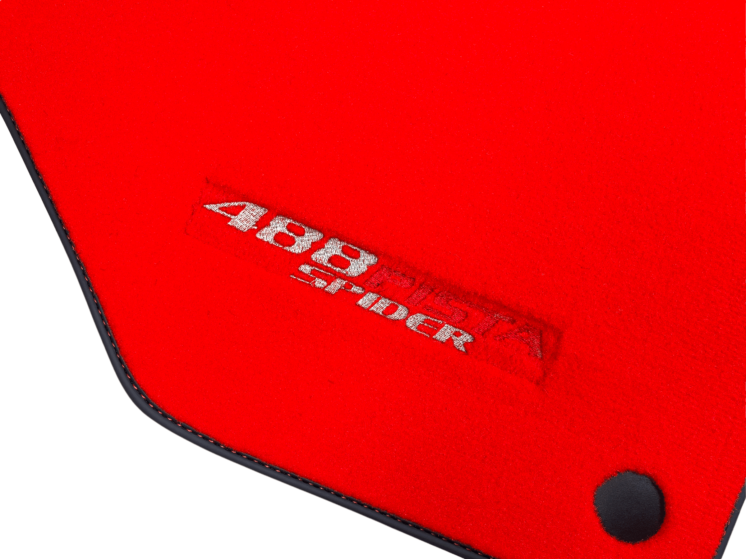 Red Floor Mats For Ferrari 488 Pista Spider 2015-2022 - AutoWin