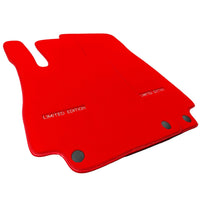 Red Floor Mats For Mercedes Benz A-Class W169 (2004-2012) | Limited Edition - AutoWin