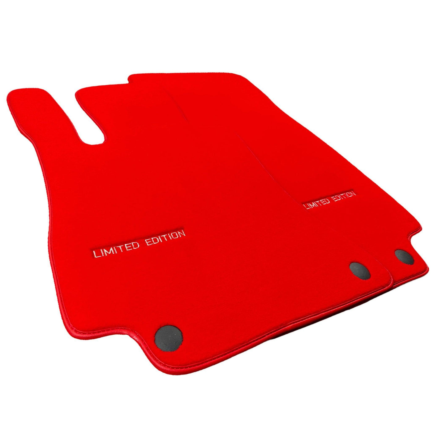 Red Floor Mats For Mercedes Benz EQS-Class V297 (2021-2023) | Limited Edition - AutoWin