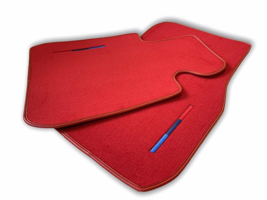 Red Mats For BMW 8 Series G15 2-door Coupe With M Package - AutoWin