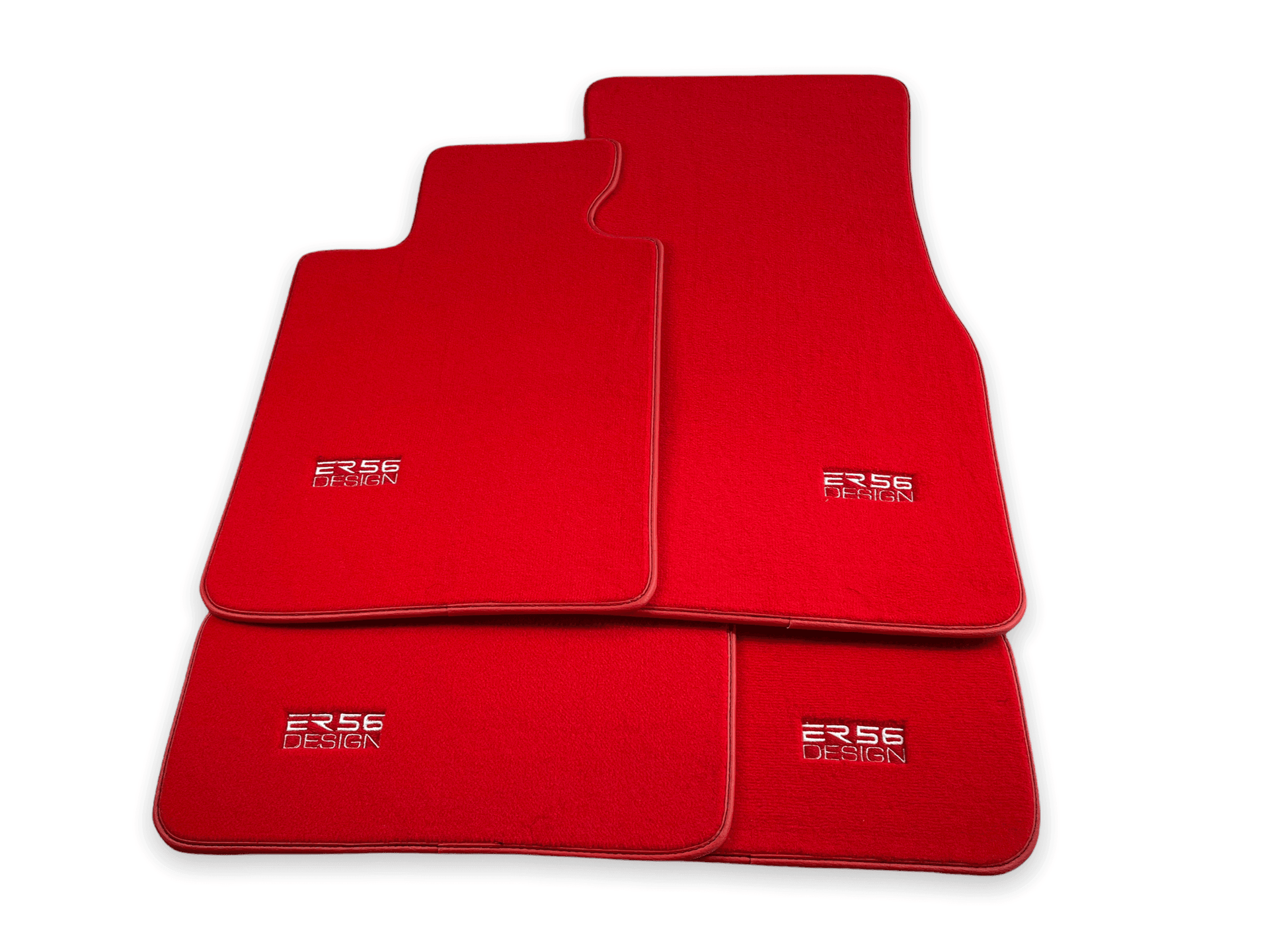 Red Mats For BMW M3 4-door E90 - ER56 Design Brand - AutoWin