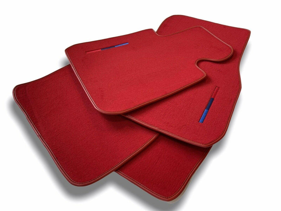 Red Mats For BMW M3 E36 With M Package - AutoWin