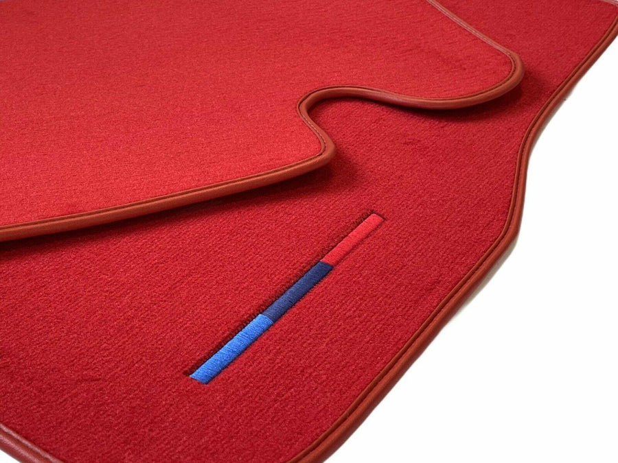 Red Mats For BMW M5 E28 With M Package - AutoWin