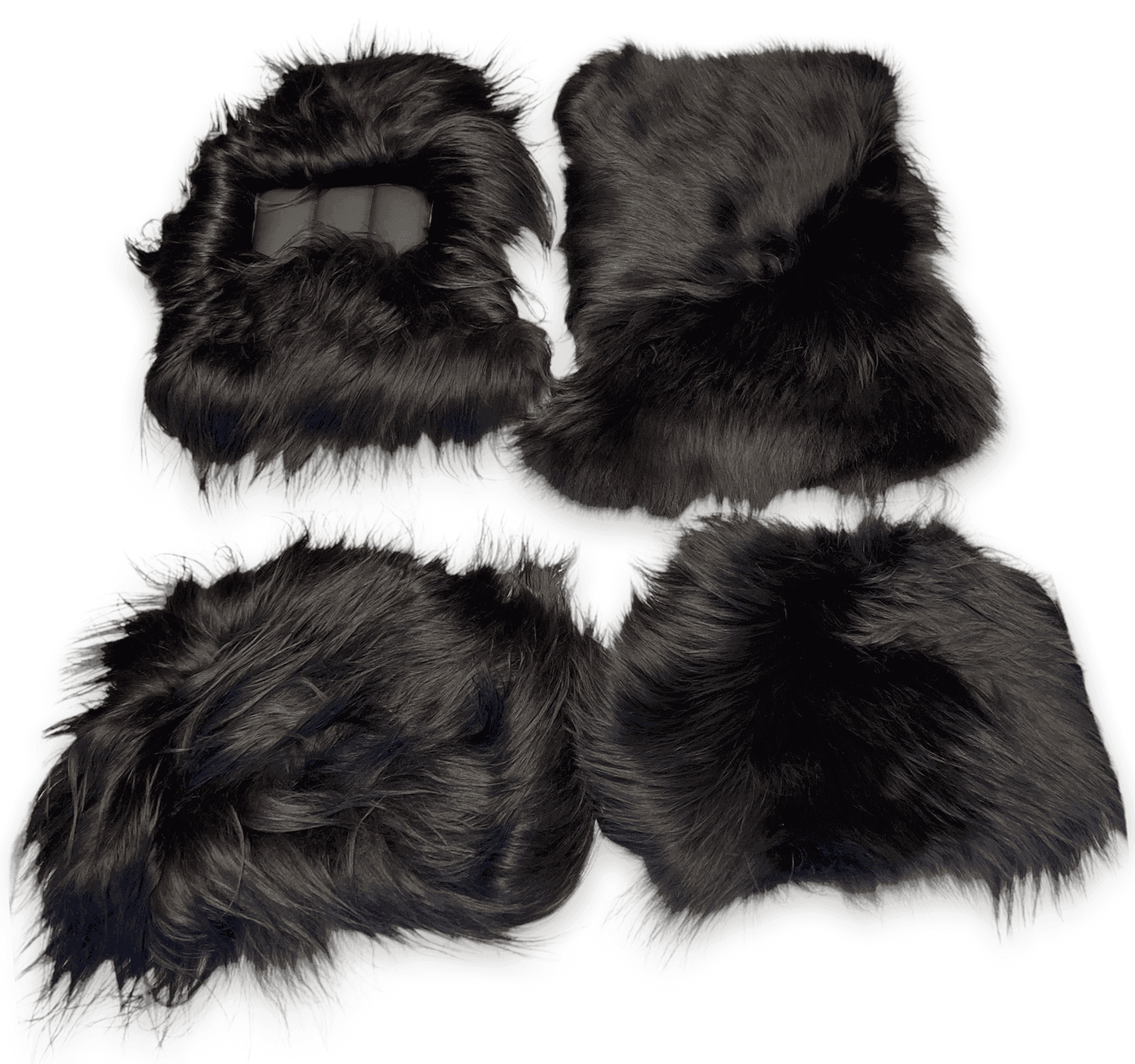 Sheepskin Floor Mats For Rolls Royce Ghost Series II (2021-2024) Er56 Design Brand - AutoWin