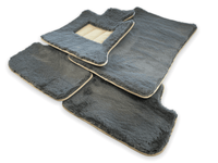 Sheepskin Floor Mats For Rolls Royce Ghost Series II (2021-2024) ER56 Design Brand - AutoWin