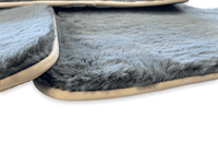 Sheepskin Floor Mats For Rolls Royce Shadow 1965-1977 Er56 Design Brand - AutoWin