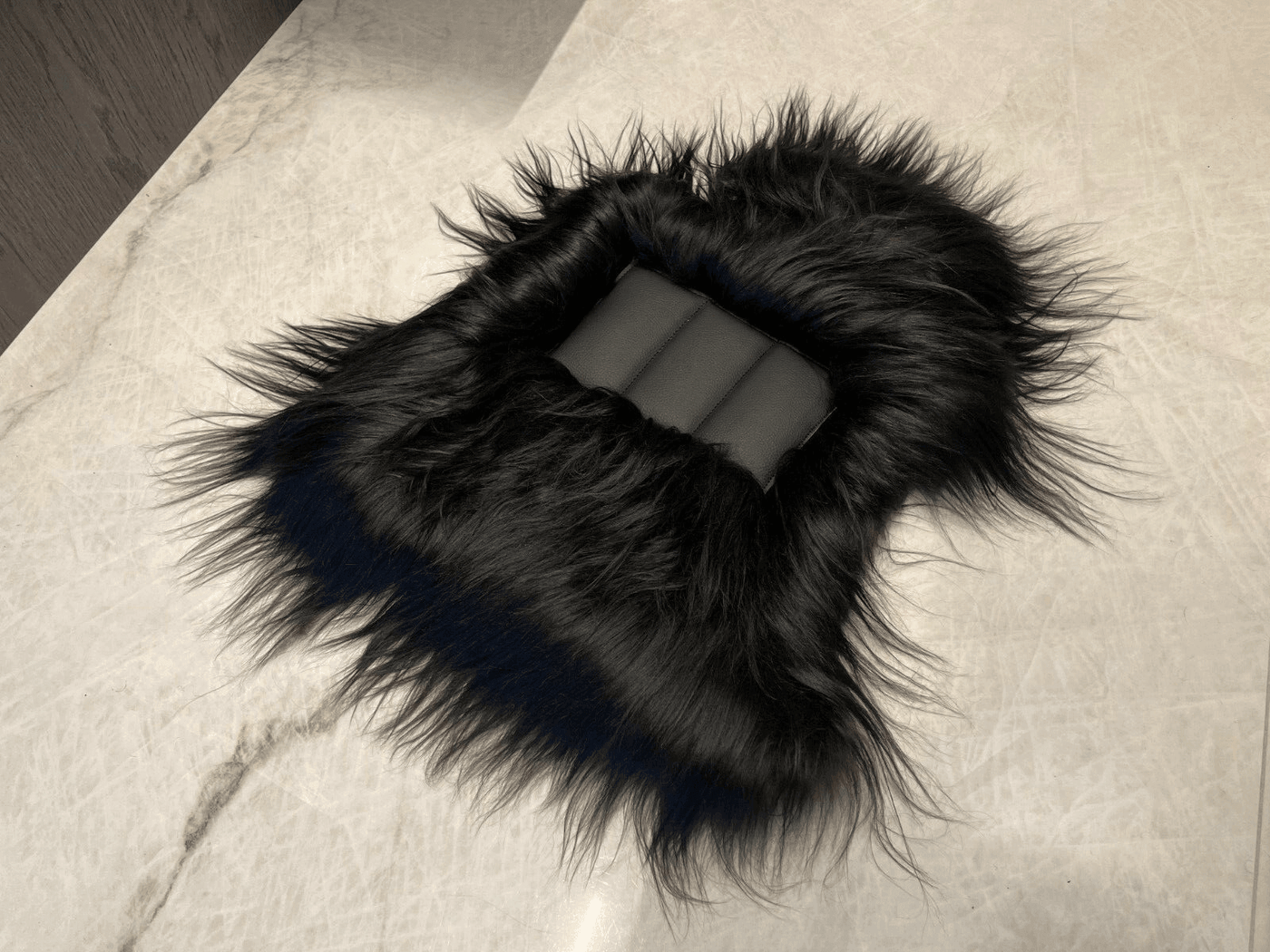 Sheepskin Floor Mats For Rolls Royce Wraith 2013–2023 Er56 Design - AutoWin